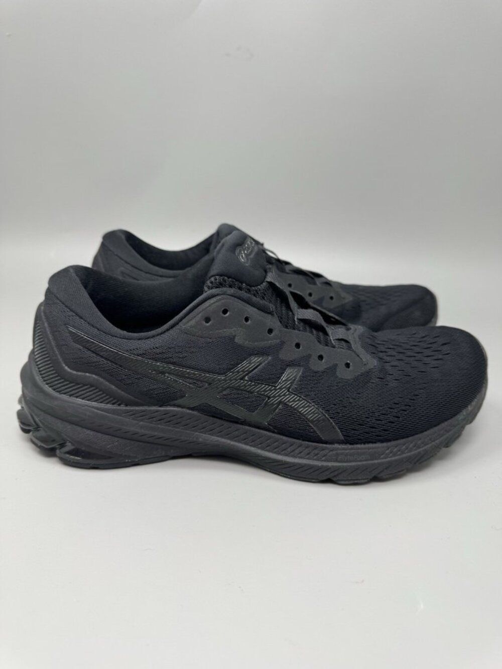Asics GT 1000 11 Triple Black Men's Shoes Running Sneakers Size 8 1011B354